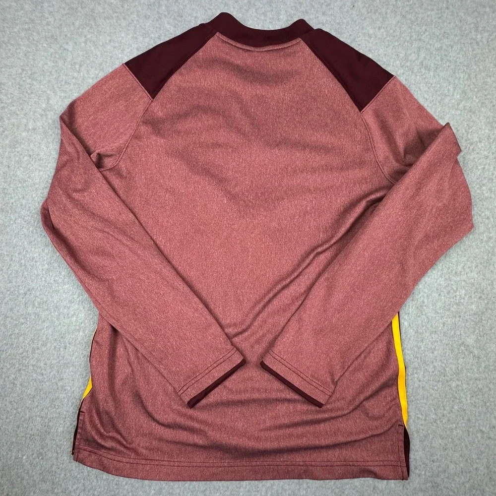 Nike Minnesota Golden Gophers Dri-FIT Half Zip Pullover Mens Medium Maroon